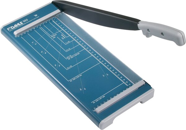Hebelschneidemaschine 502, DIN A4, Schnittleistung: 8 Blatt, 415x160 mm
