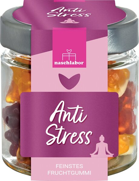 Fruchtgummi "Anti Stress", Glas, 120g