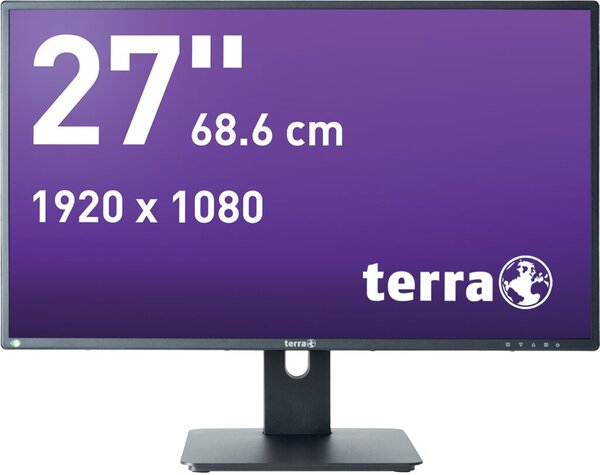 Monitor LCD/LED 2756W PV V3, 27", GREENLINE PLUS, 1920 x 1080 Pixel, 16:9, IPS Displayport 1.2 DVI/HDMI-Schnittstelle, schwarz
