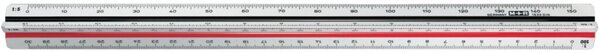 Dreikantmaßstab 150, 30 cm, Ingenieur DIN