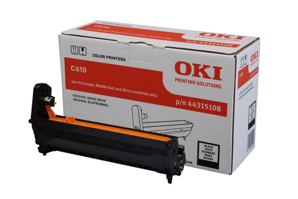 Bildtrommel 44315108, für OKI Drucker, ca. 20.000 Seiten, schwarz